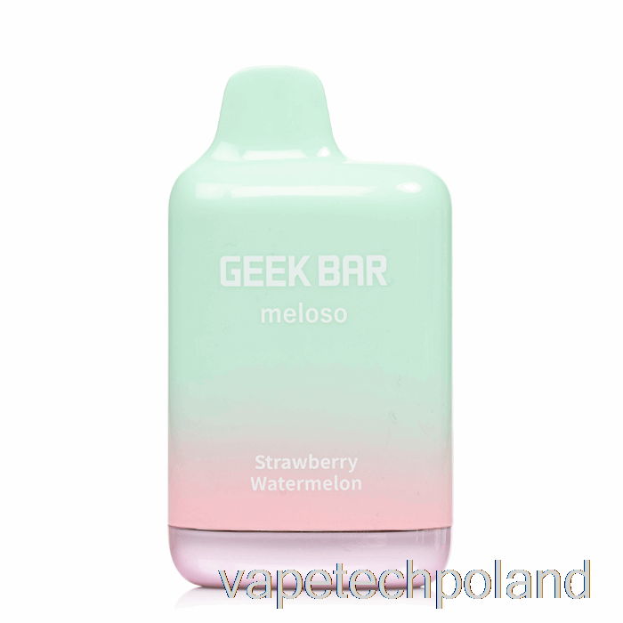 Vape Tech Poland Geek Bar Meloso Max 9000 Jednorazowy Truskawkowy Arbuz